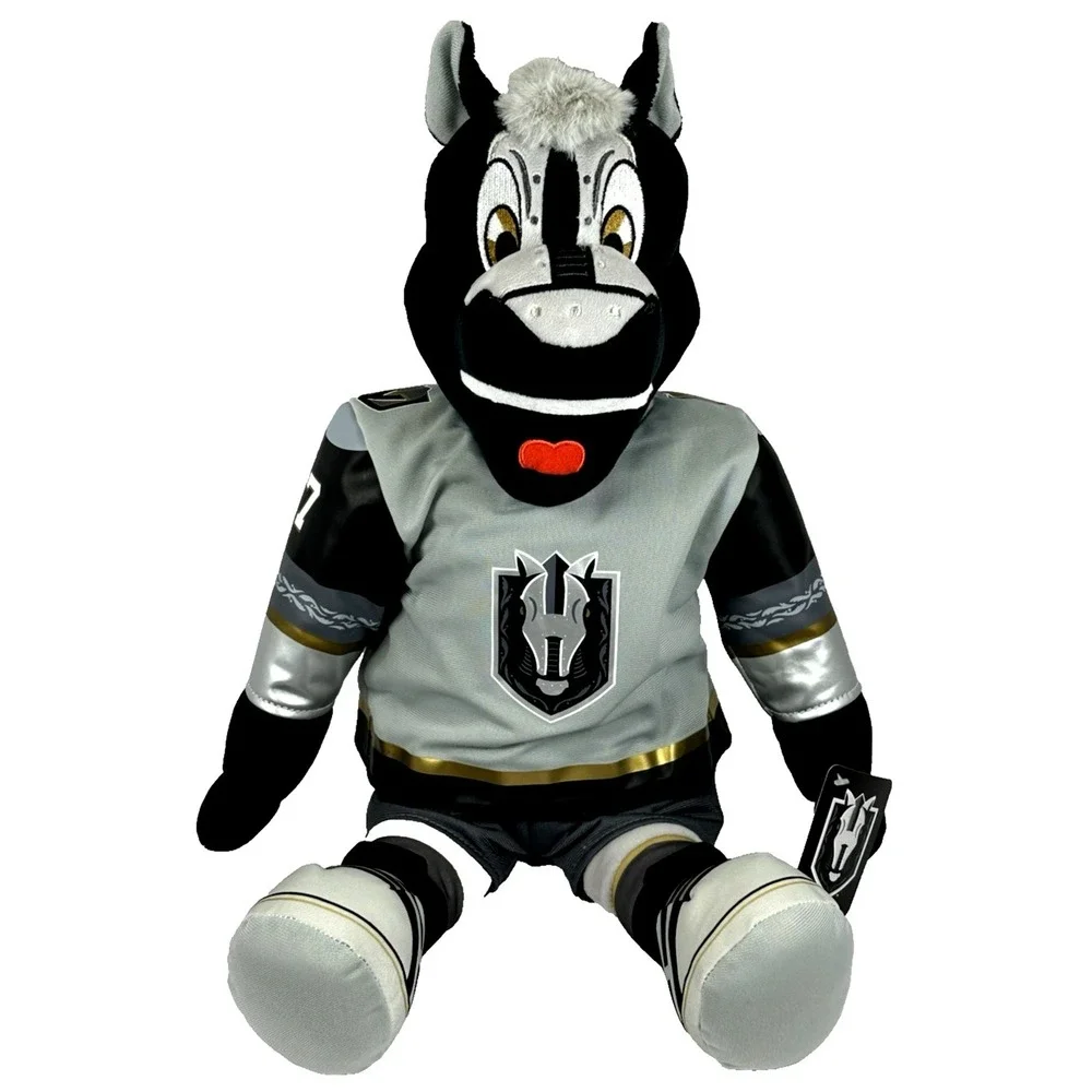 Henderson Silver Knights Lucky Mascot Plush Vegas Knights Hockey 10 Inch